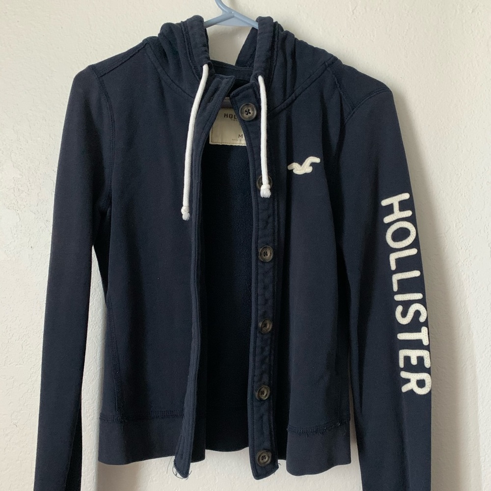 Hollister Navy Jacket